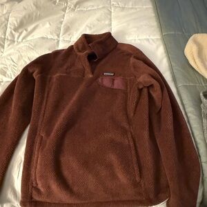 Patagonia Women’s Zip-Up Brown Sweater